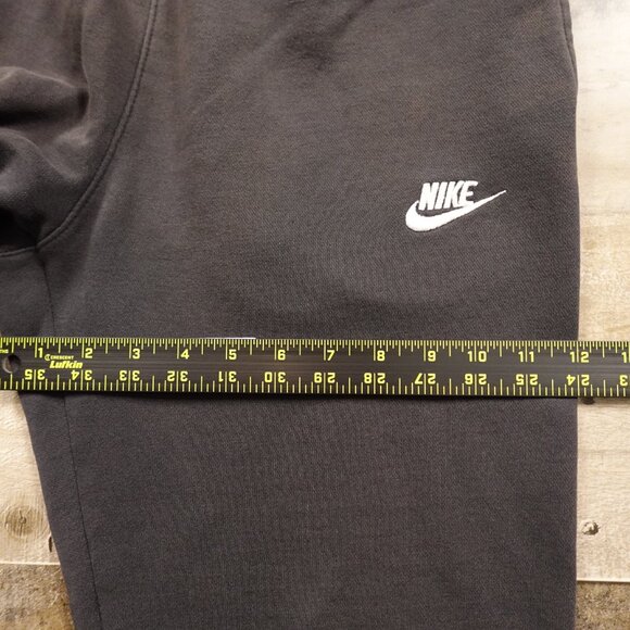 Nike Club Fleece Pants Men’s Medium Black Sweatpants - Picture 8 of 14